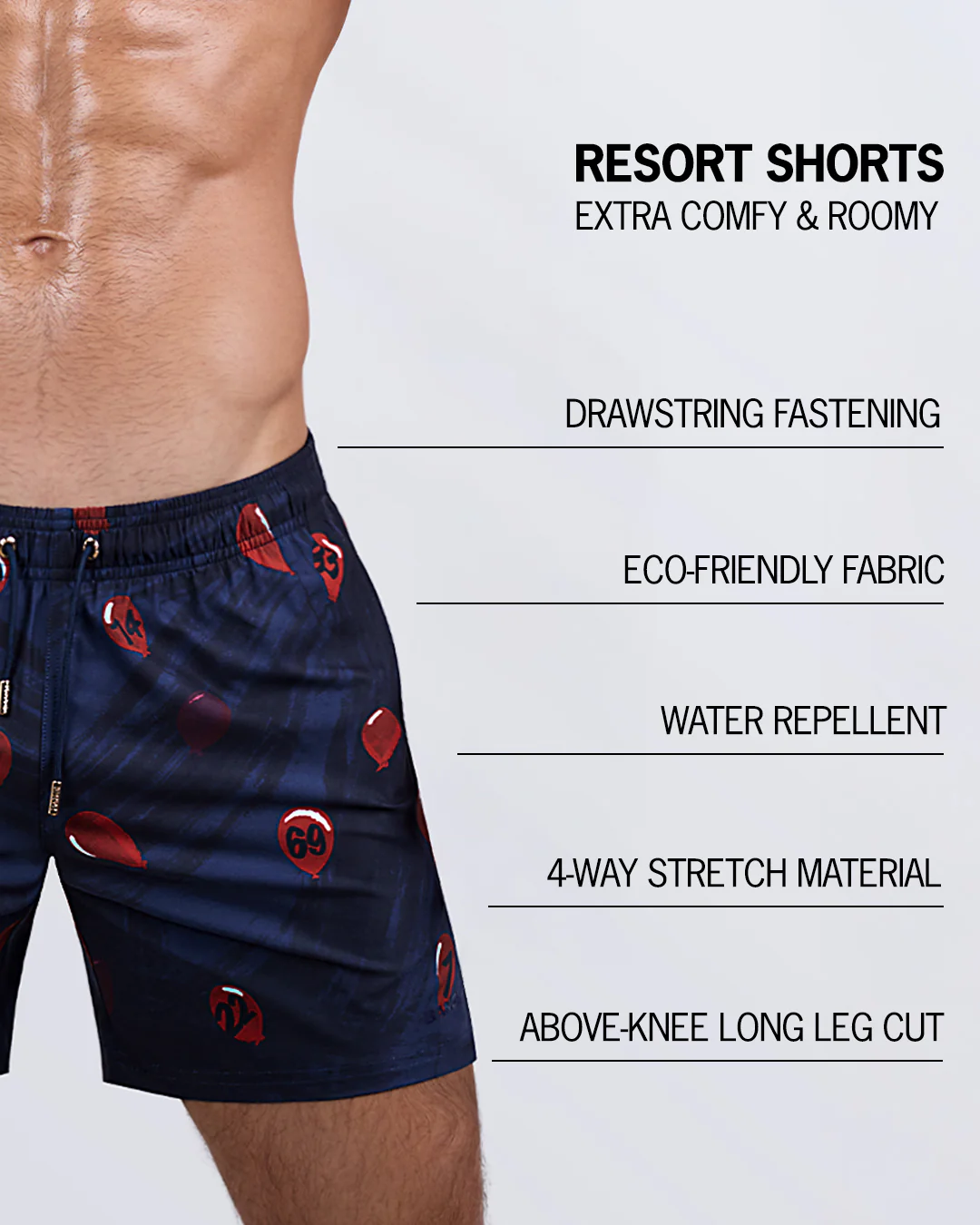 99 RED BALLOONS - Resort Shorts - Image 4