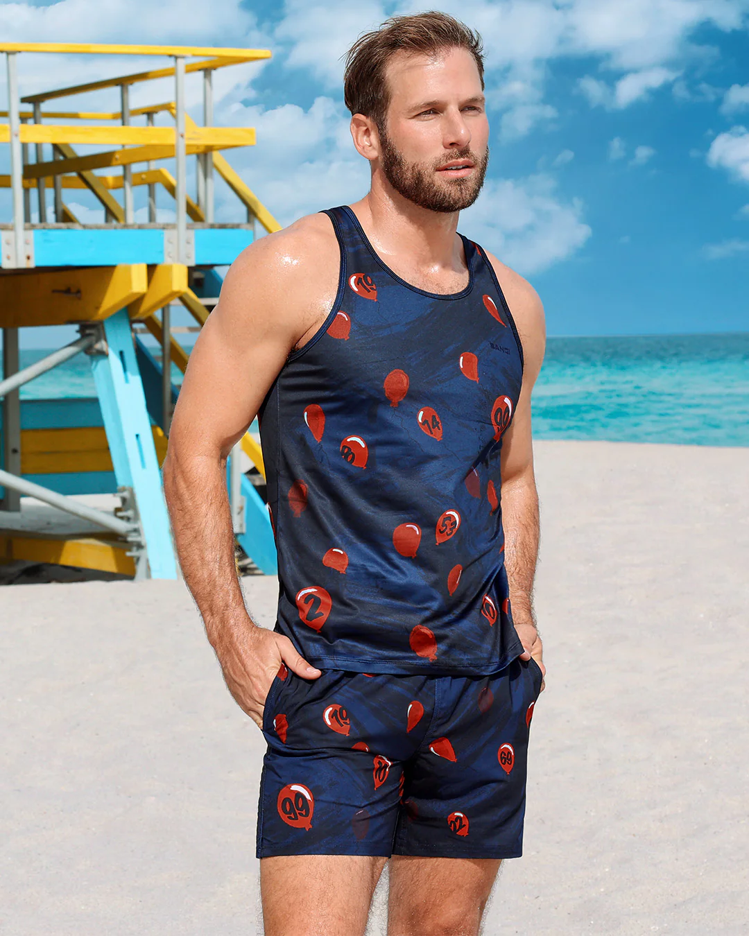 99 RED BALLOONS - Resort Shorts - Image 6