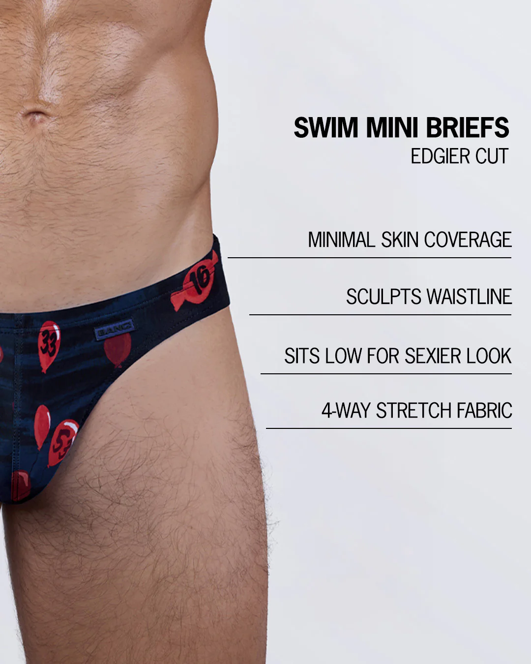99 RED BALLOONS - Swim Mini Brief - Image 5