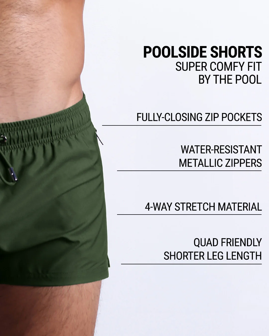 ALPHA GREEN - Poolside Shorts | DC2 - Image 6