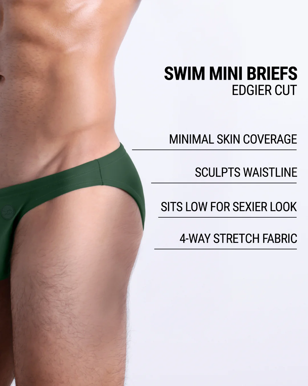 ALPHA GREEN - Swim Mini Brief | DC2 - Image 4