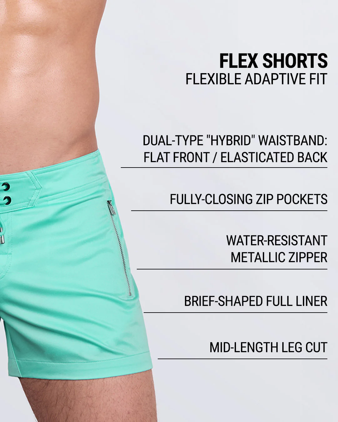 AQUA LITE - Flex Shorts | DC2 - Image 4