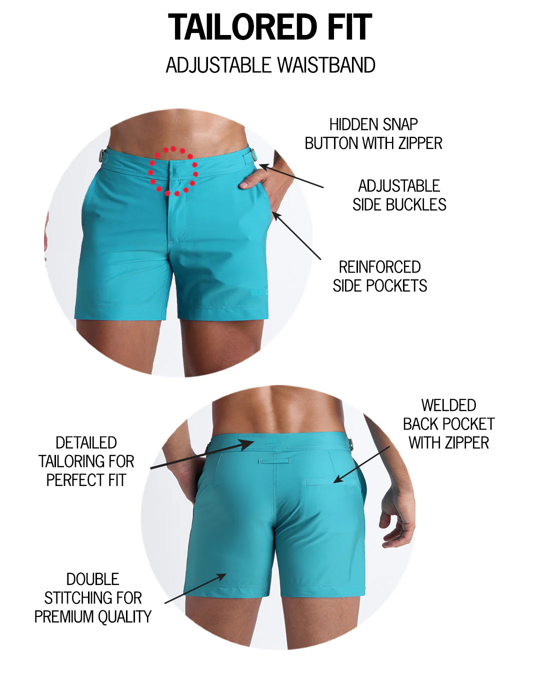 ATLANTIS - Tailored Shorts - Image 5