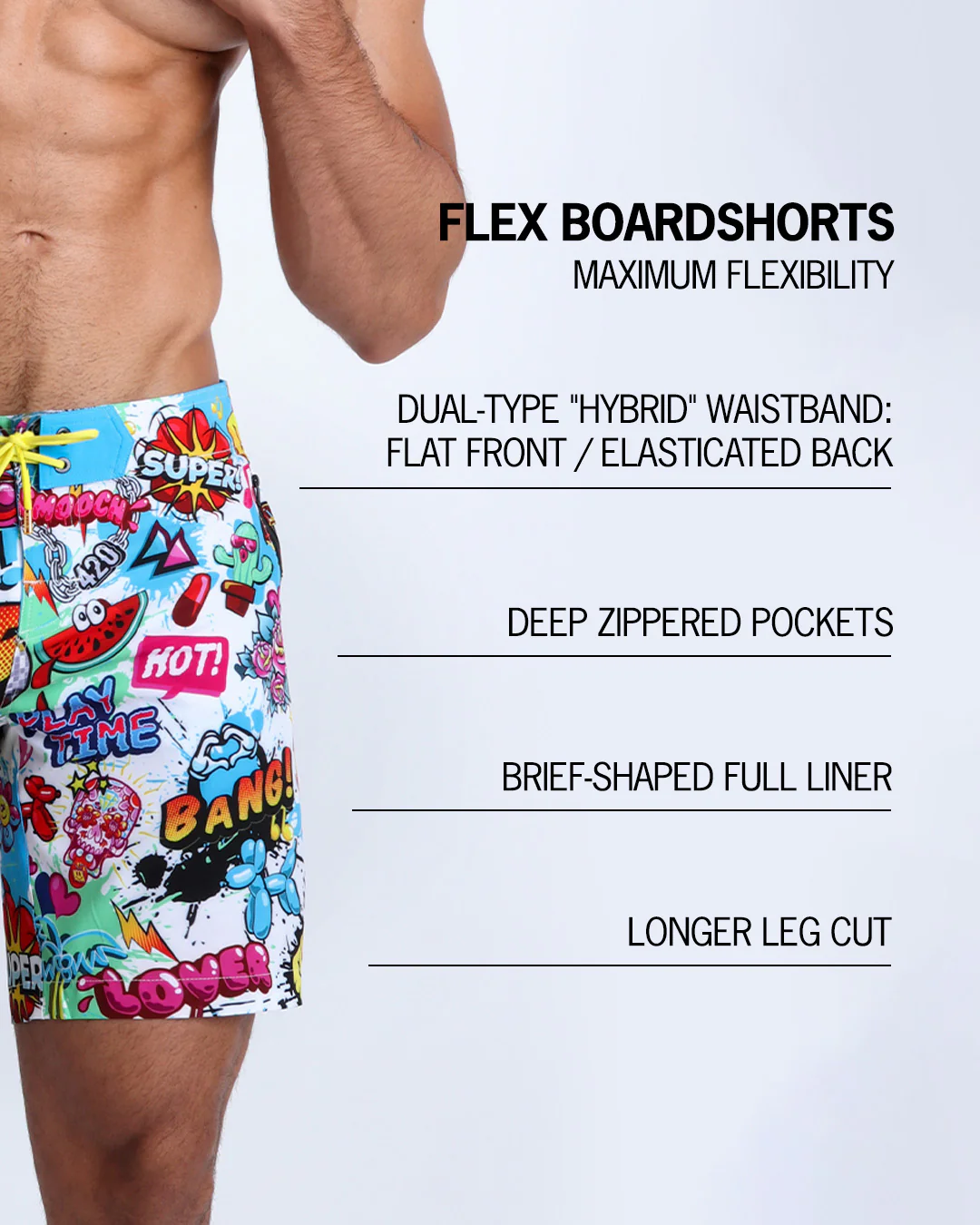 BANG ONE - Flex Boardshorts - Image 5