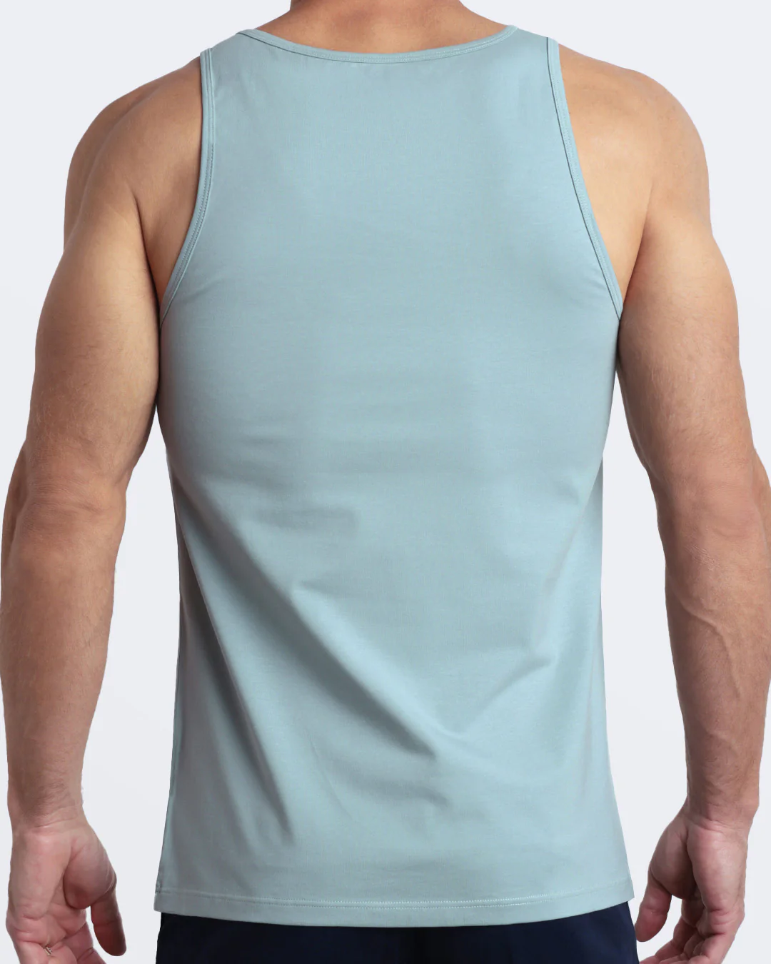 BARELY TEAL - Modal Cotton Tank Top | DC2 - Image 3
