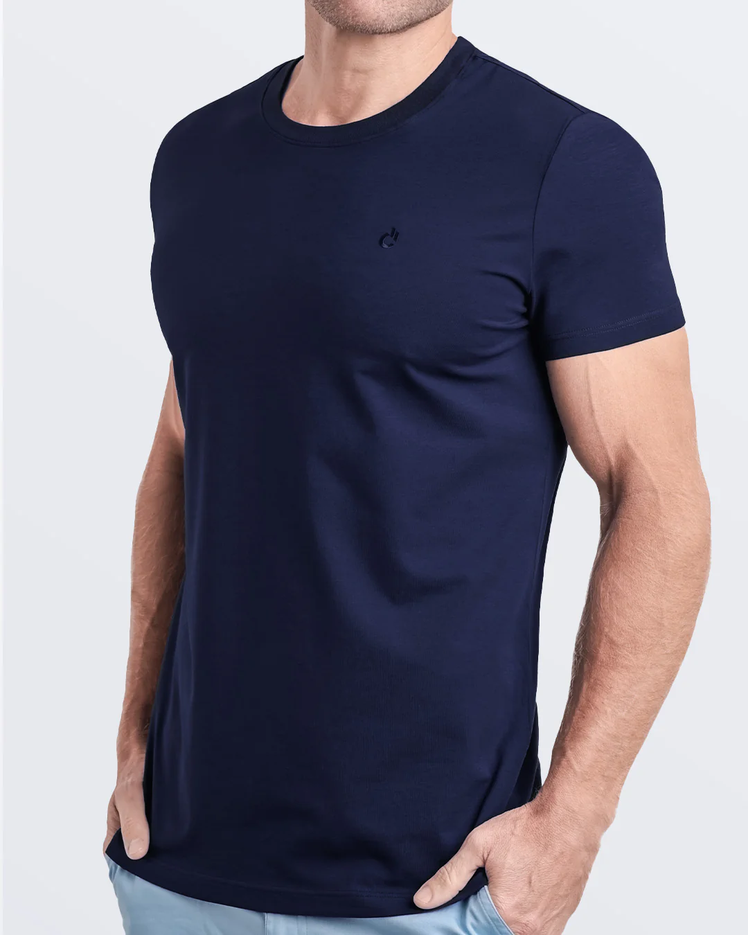 BE MY NAVY - Modal Cotton T-Shirt | DC2 - Image 2