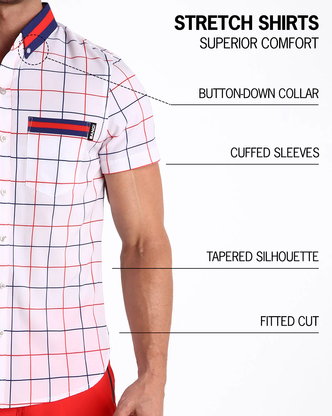 BJORN TO BE ALIVE - Stretch Shirt - Image 4
