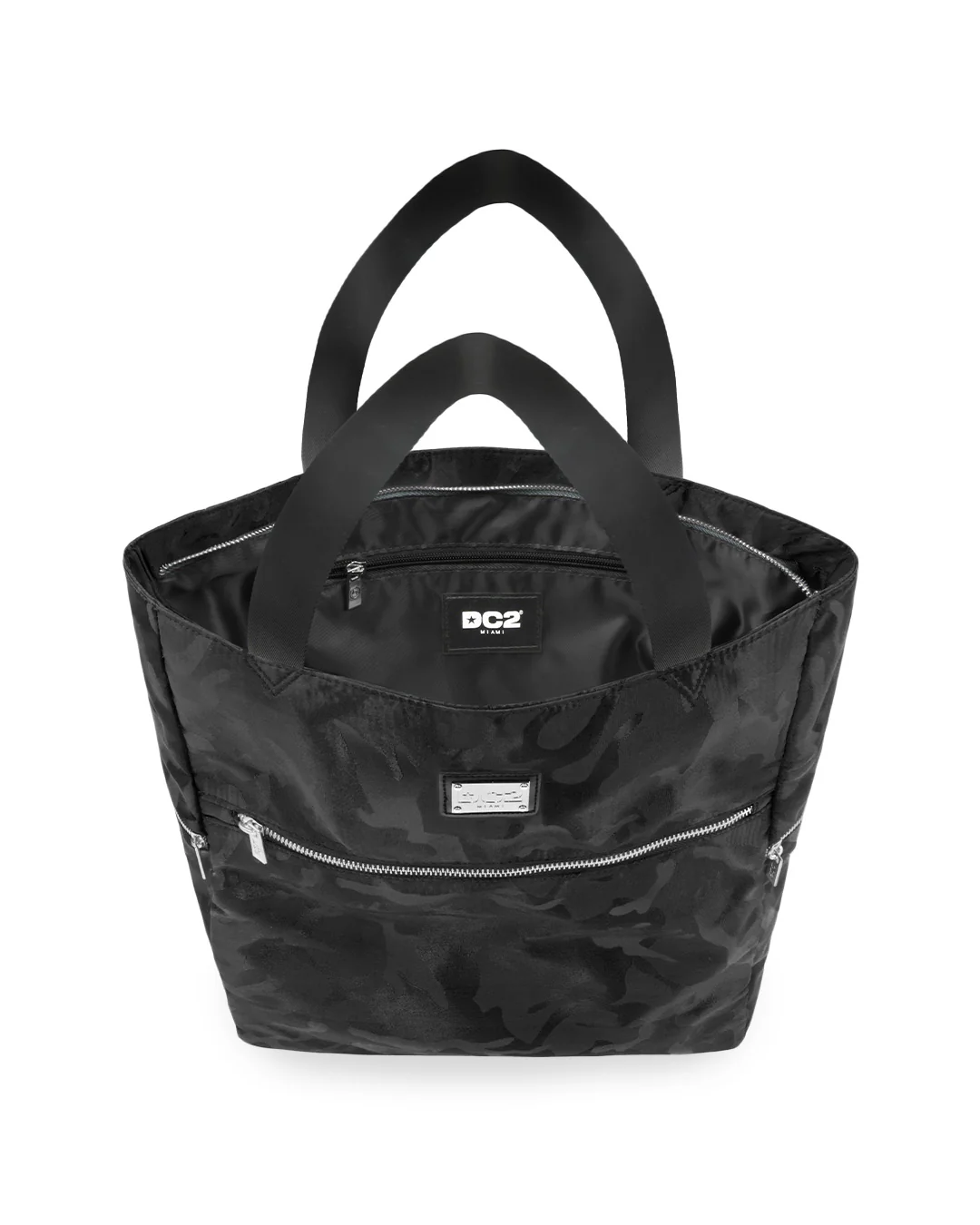 BLACK CAMO - Poolside Tote Bag Foldable/Portable | DC2 - Image 8