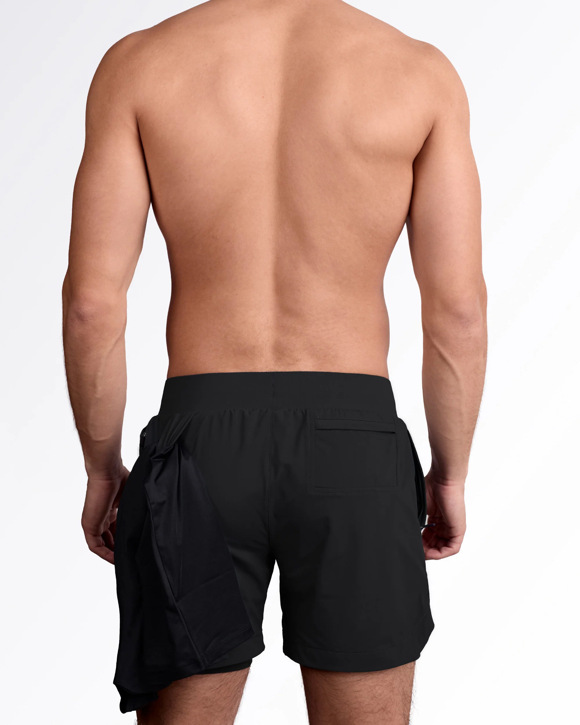 BLACK - Endurance Shorts Lined 2-in-1 | DC2 - Image 4