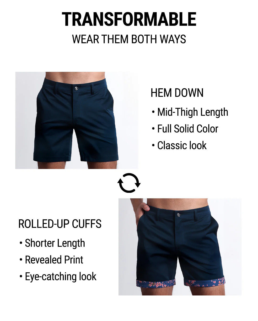 BLOOMING BLUE - Street Shorts | DC2 - Image 6