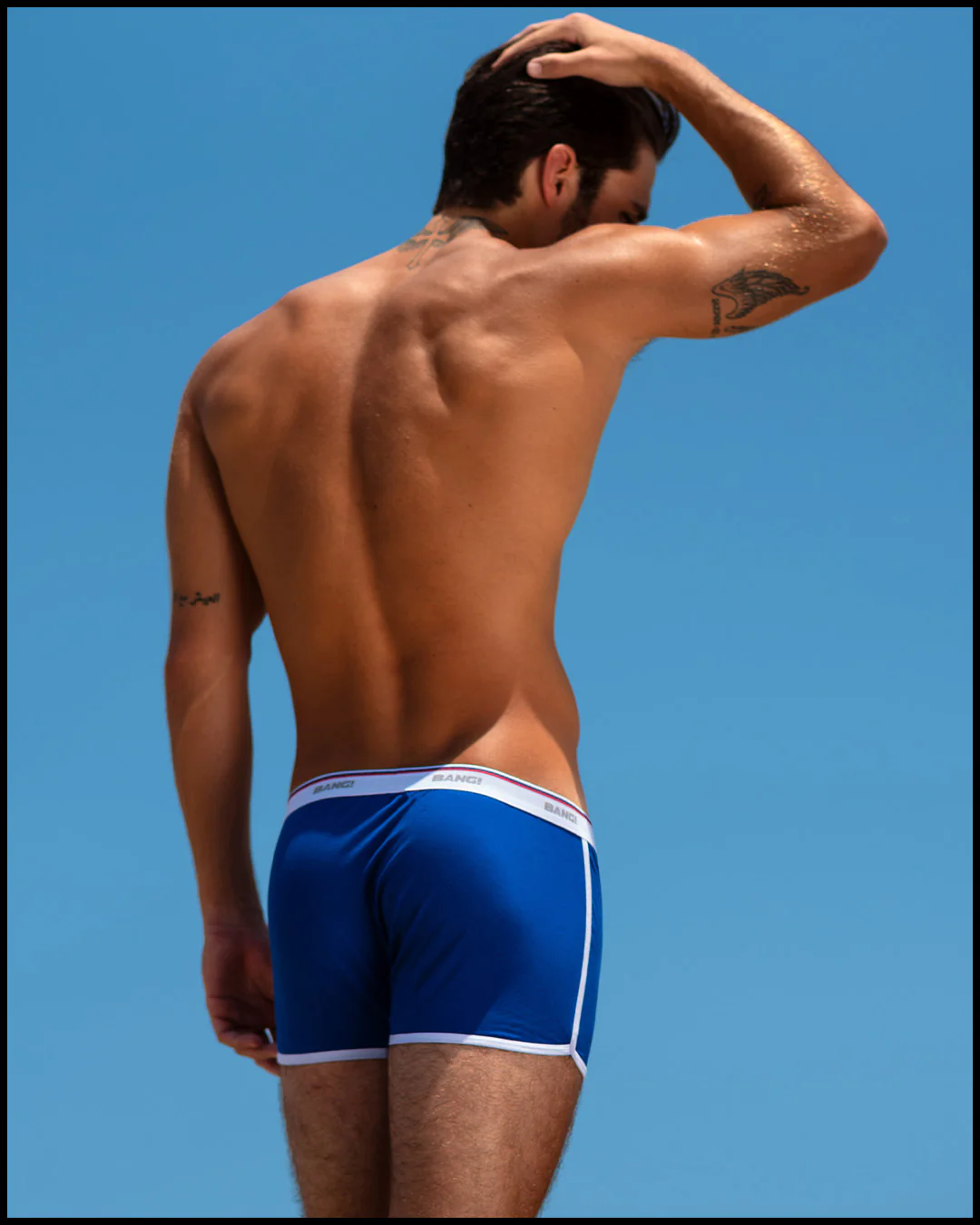 BLUE AMBITION - Cotton Boxer Brief | Retro - Image 6