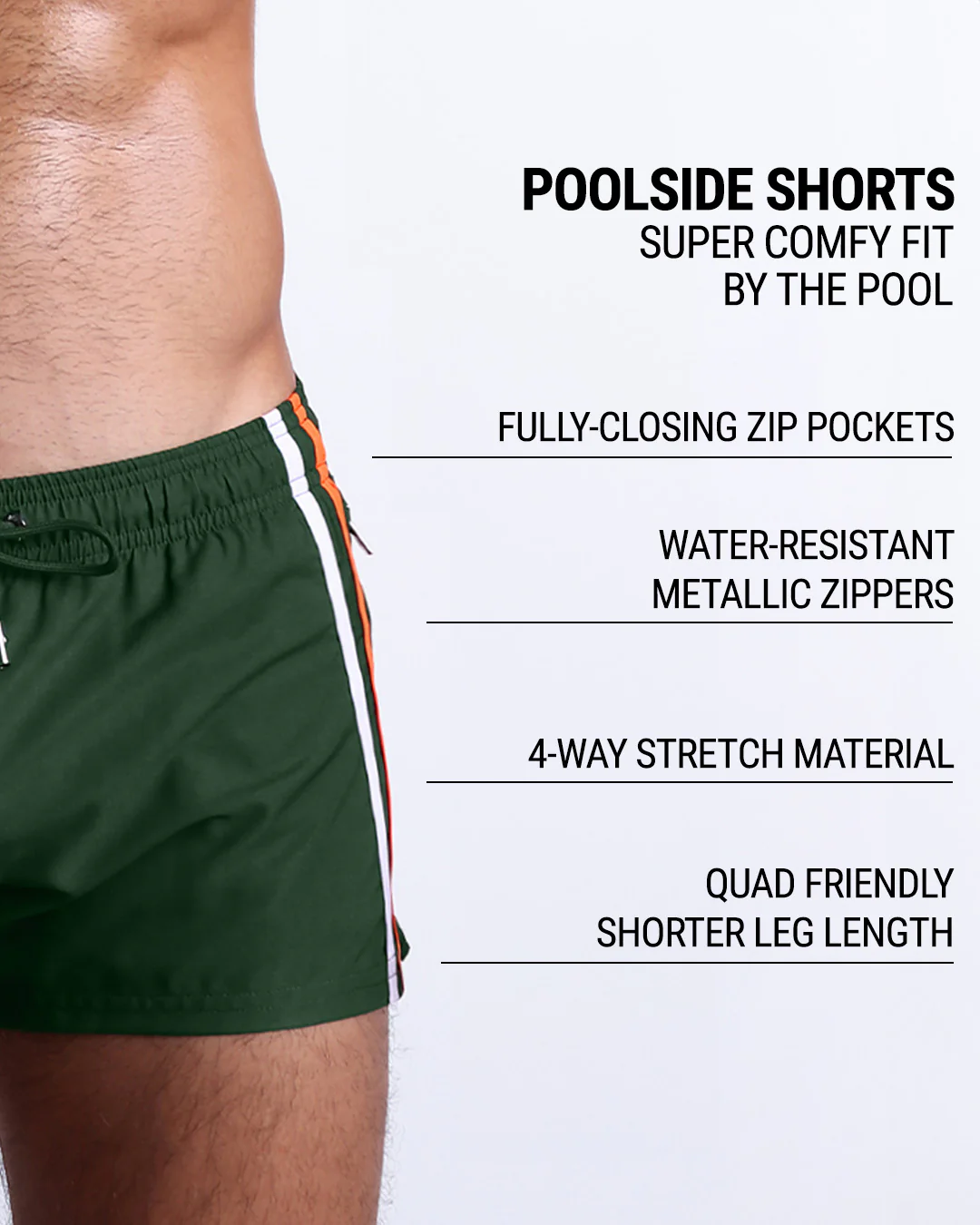 BRAVE GREEN - Poolside Shorts | DC2 - Image 6