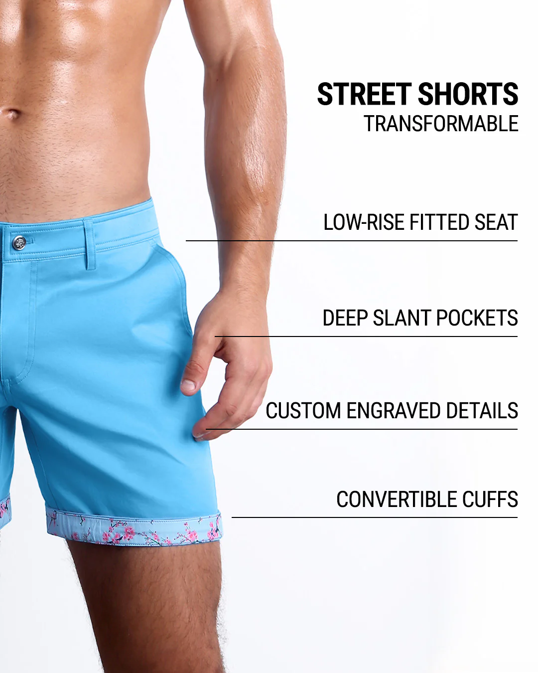 BREEZY BLUE - Street Shorts | DC2 - Image 5
