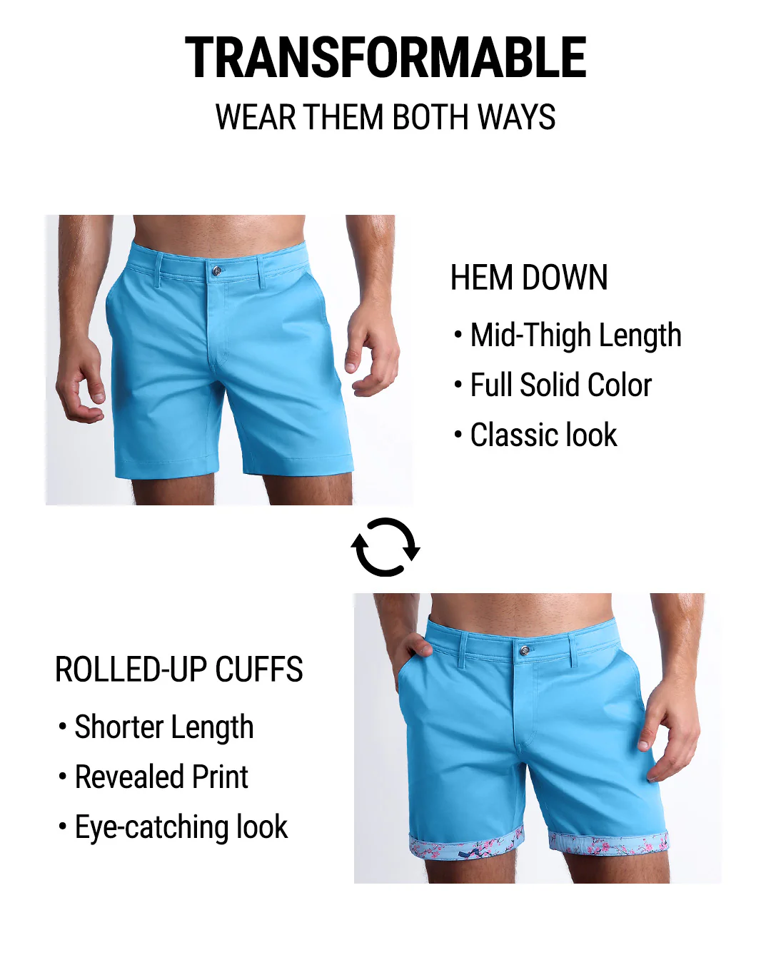 BREEZY BLUE - Street Shorts | DC2 - Image 6