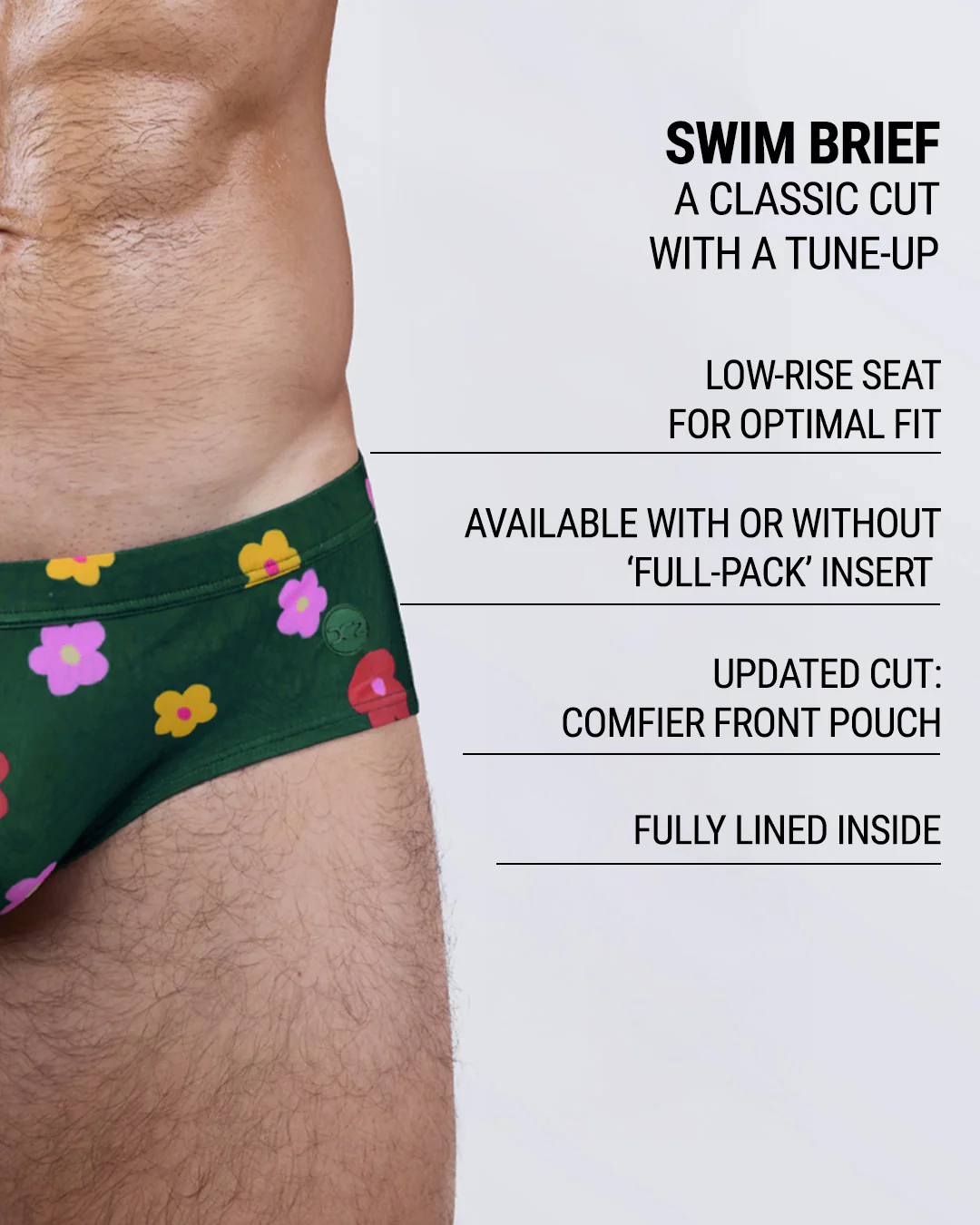 BUY MYSELF FLOWERS - Swim Brief | DC2 - Image 4