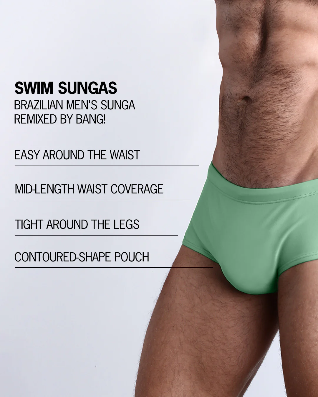 CABANA GREEN - Swim Sunga - Image 4