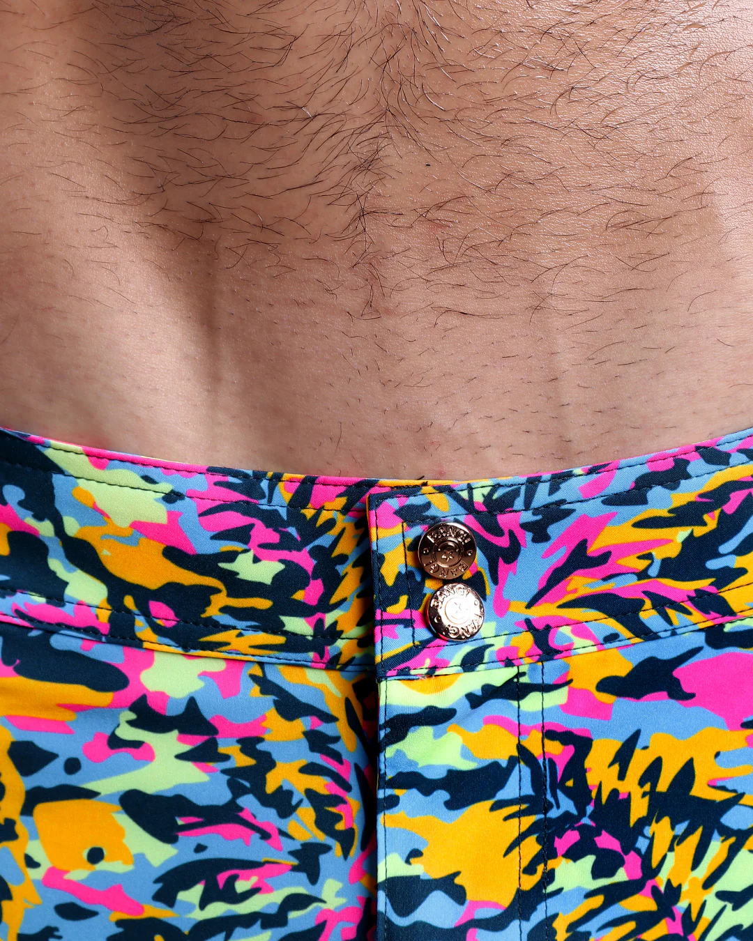 CAMO POP (NEON MIX) - Beach Shorts - Image 4