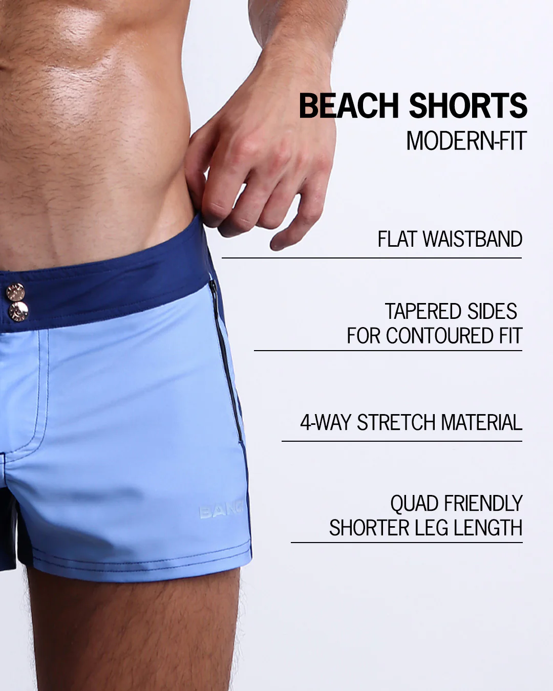 CASINO ROYALE (BLUE) - Beach Shorts - Image 5