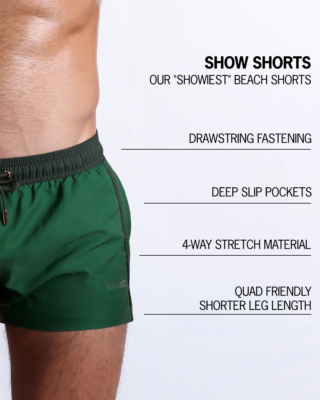 CASINO ROYALE (GREEN) - Show Shorts - Image 5