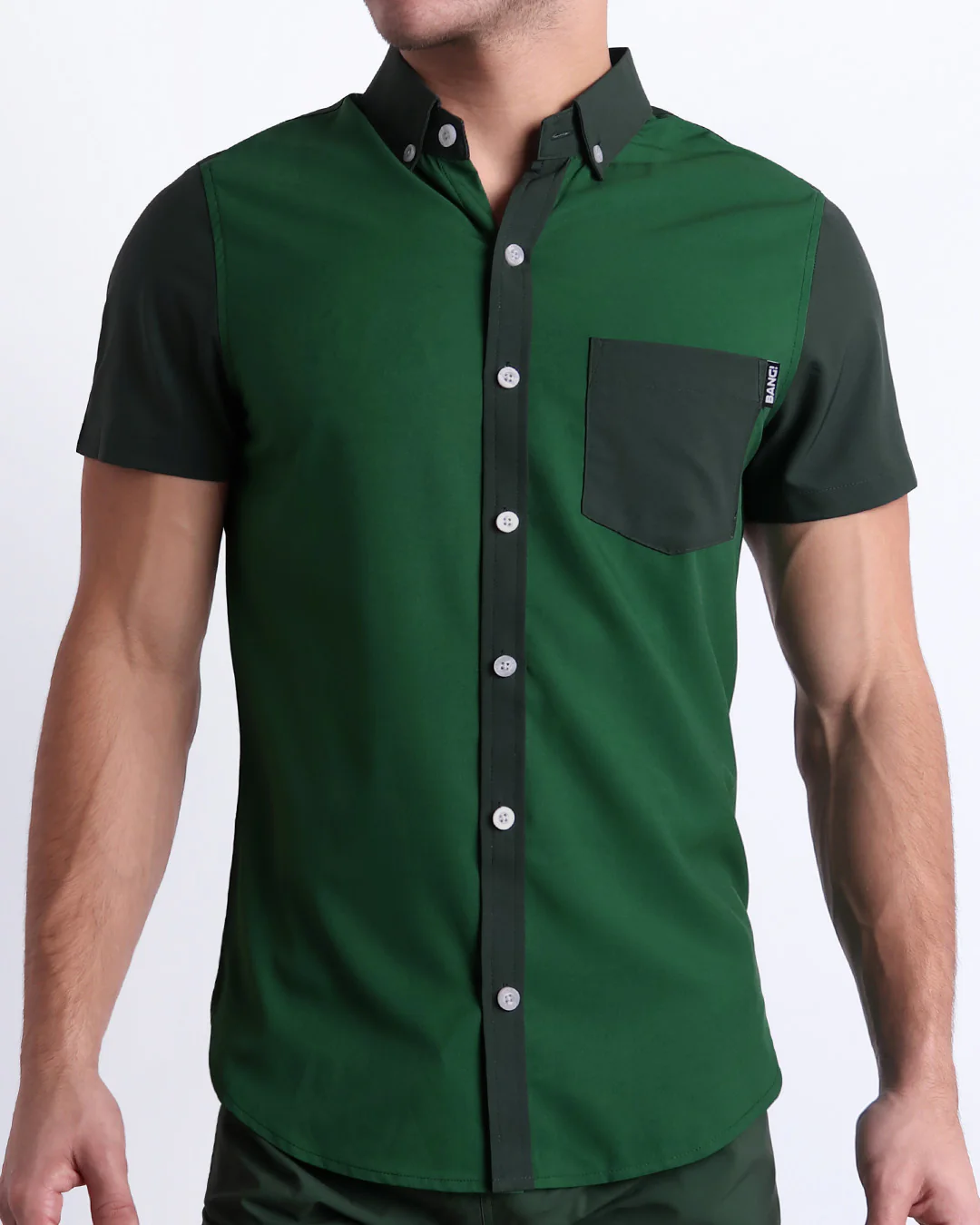 CASINO ROYALE (GREEN) - Stretch Shirt