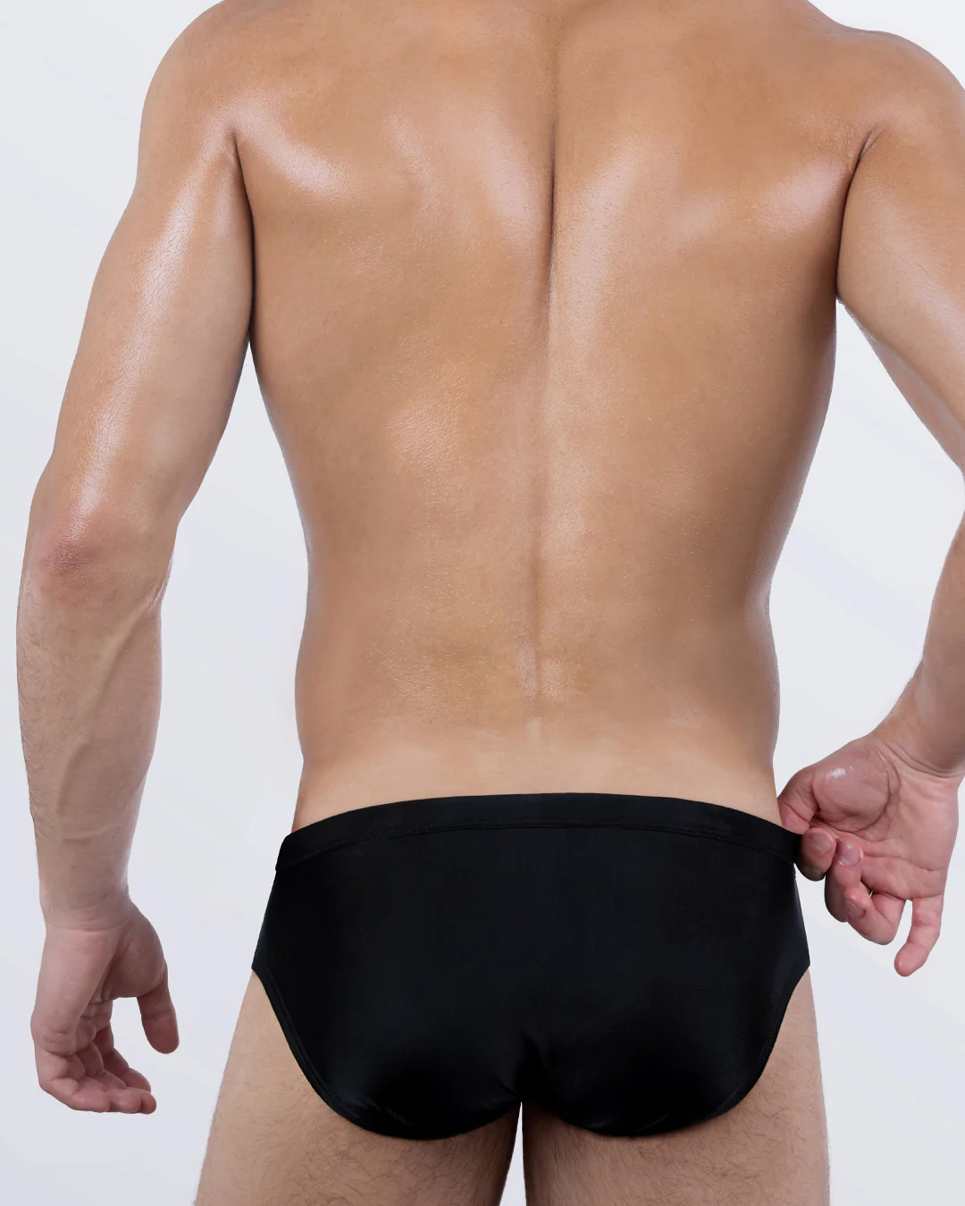 CASINO ROYALE (LEOPARD + BLACK) - Swim Brief - Image 3