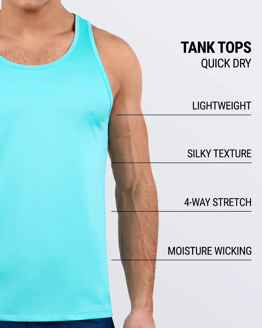 CELESTIAL BLUE - Tank Top | DC2 - Image 3