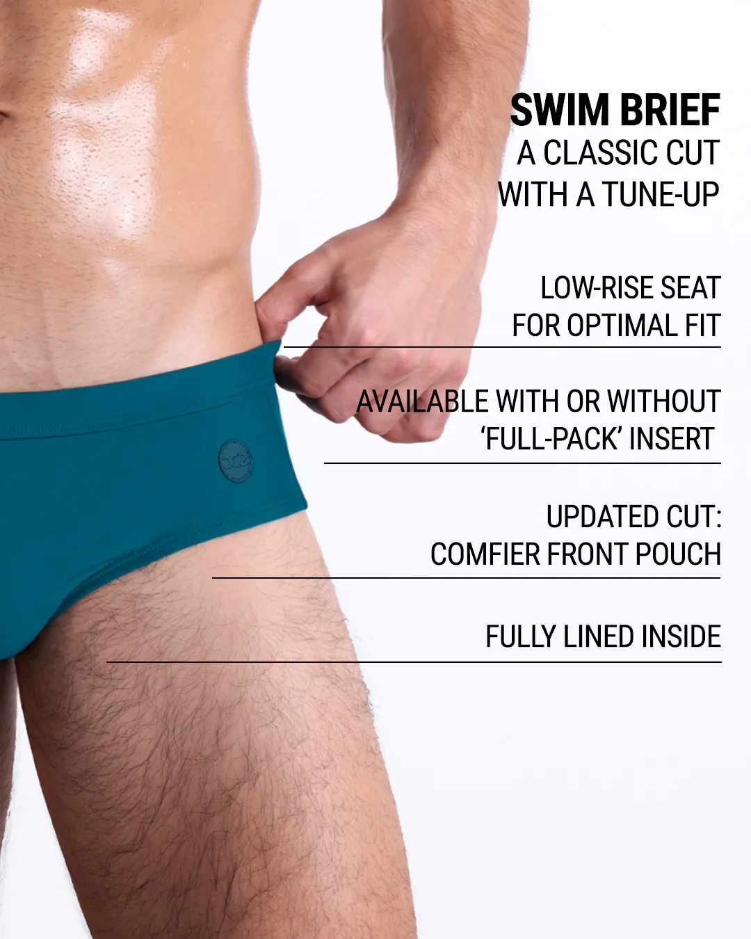 CHIC TEAL - Swim Brief | DC2 - Image 6