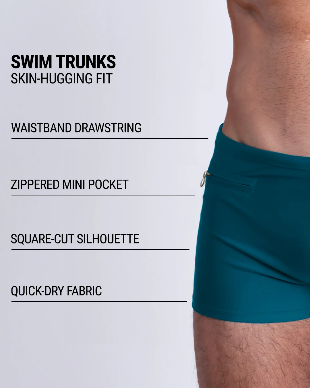 CHIC TEAL - Swim Trunks | DC2 - Image 4