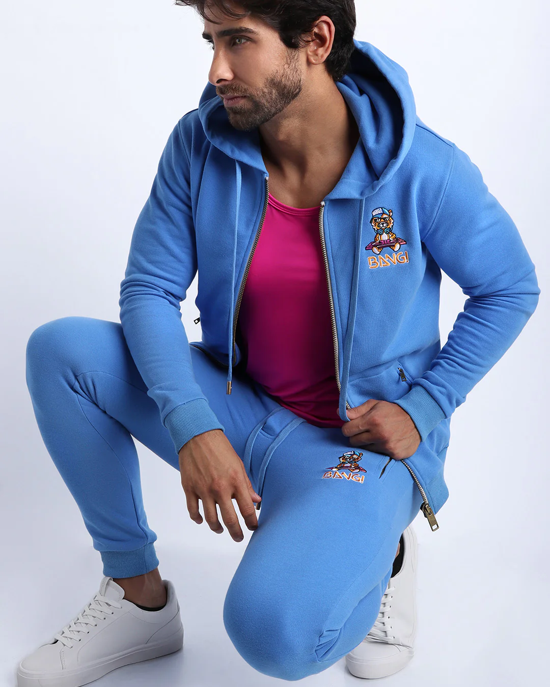 CITY BLUE - Tracksuit Hoodie Jacket - Image 6