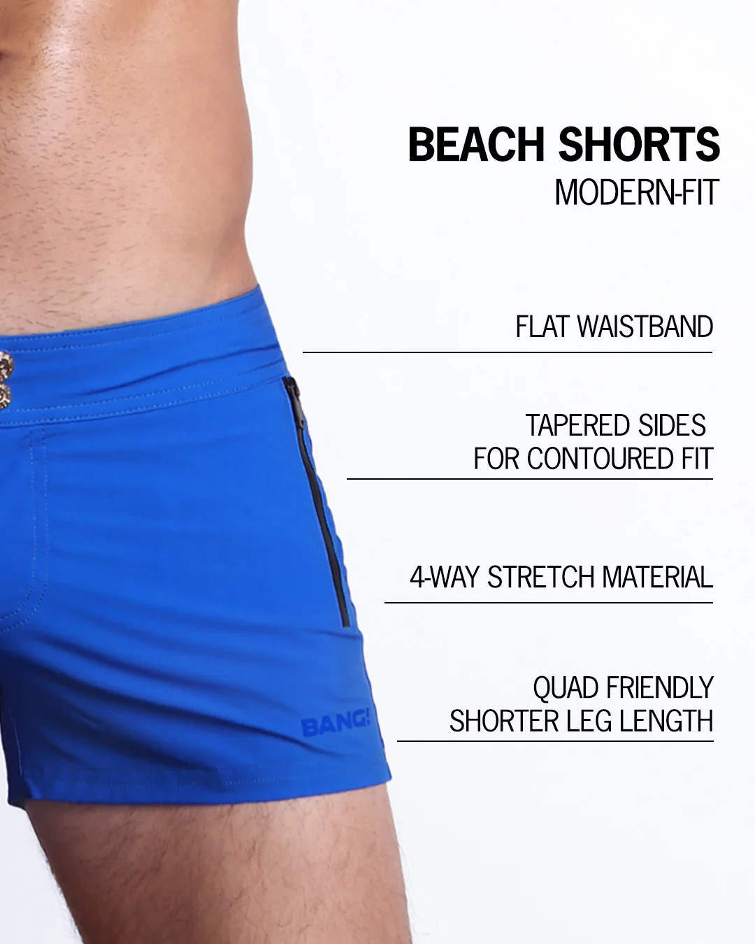 CLUB BLUE - Beach Shorts - Image 4