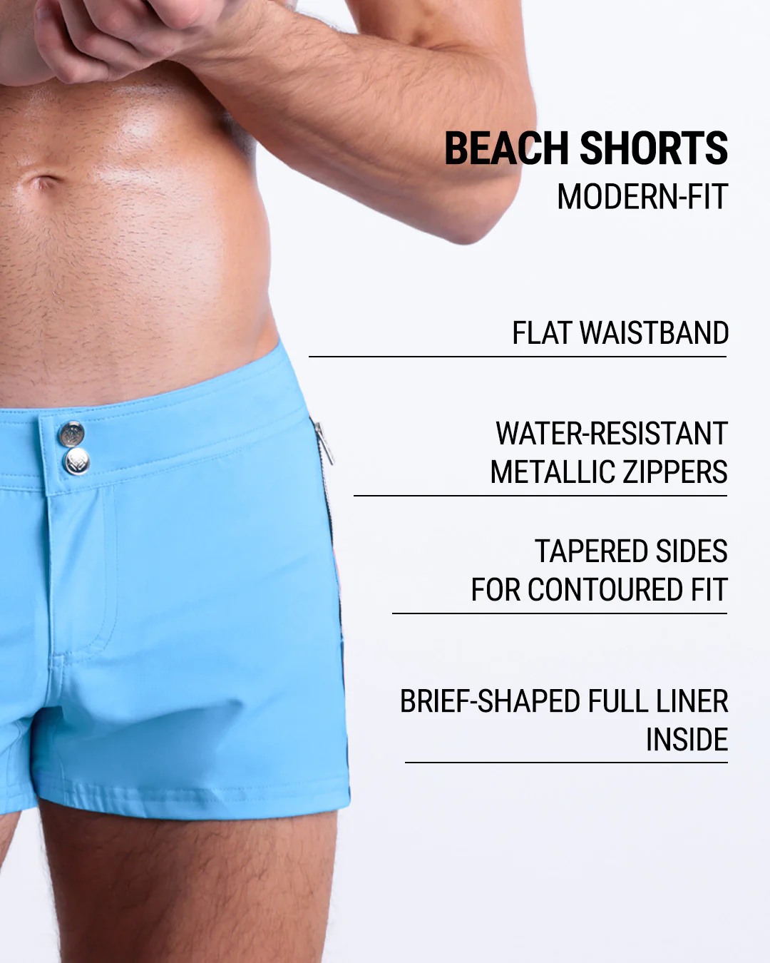 COASTAL BLUE - Beach Shorts | DC2 - Image 6