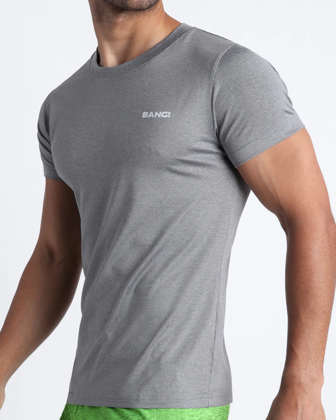 COMPOUND GREY - Workout T-Shirt - Image 2
