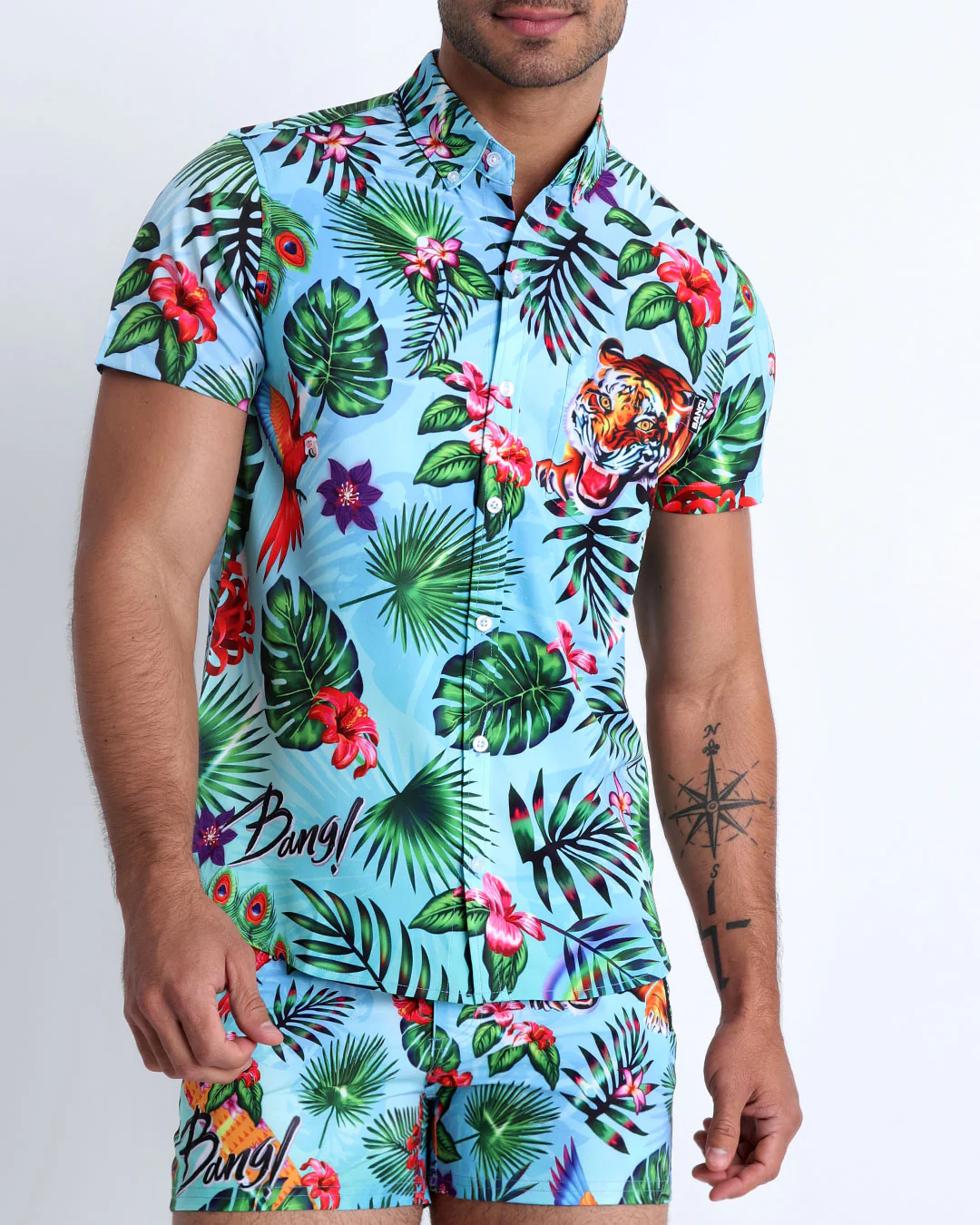 DISCO JUNGLE - Stretch Shirt - Image 4