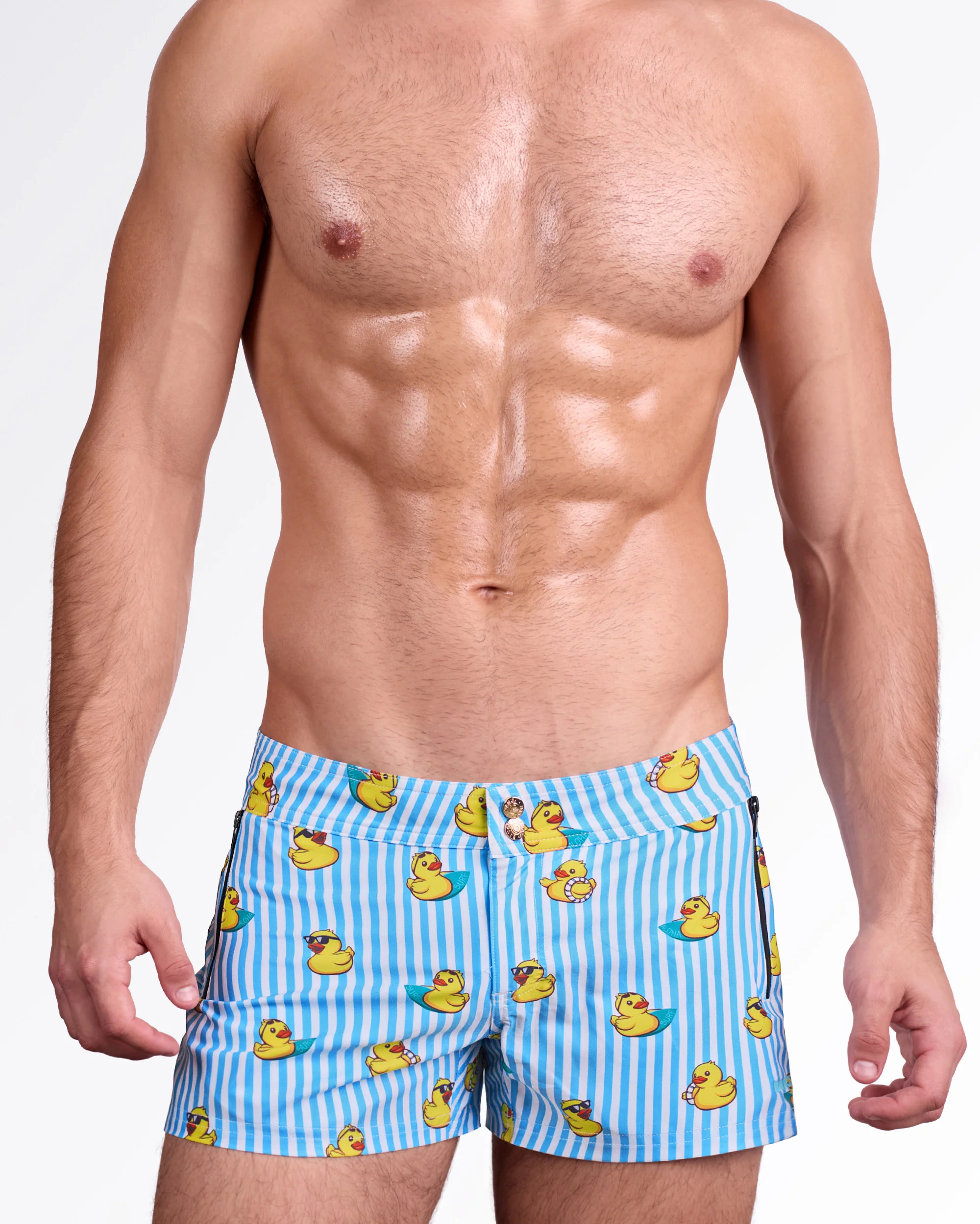 DUCKS JUST WANNA HAVE FUN - Beach Shorts