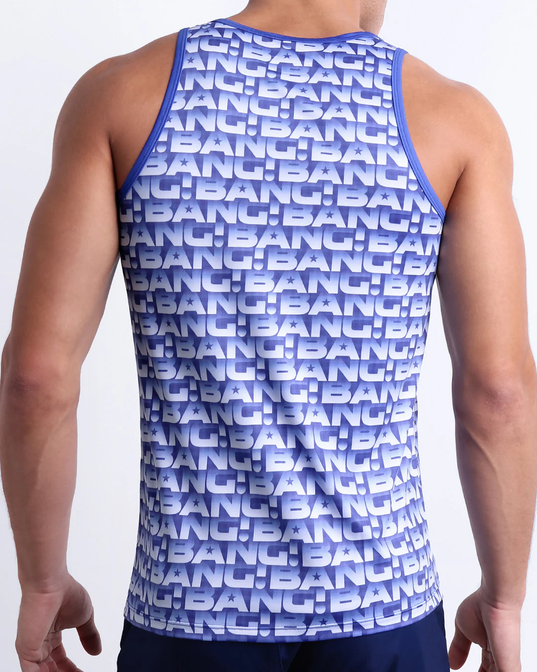 ESCAPADE (BLUE/WHITE) - Tank Top - Image 3