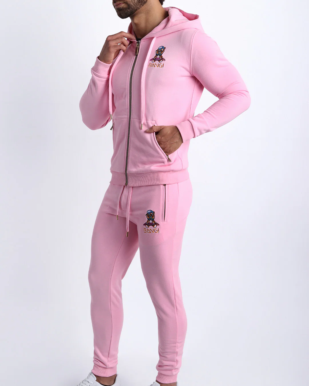 EURO PINK - Tracksuit Hoodie Jacket - Image 4