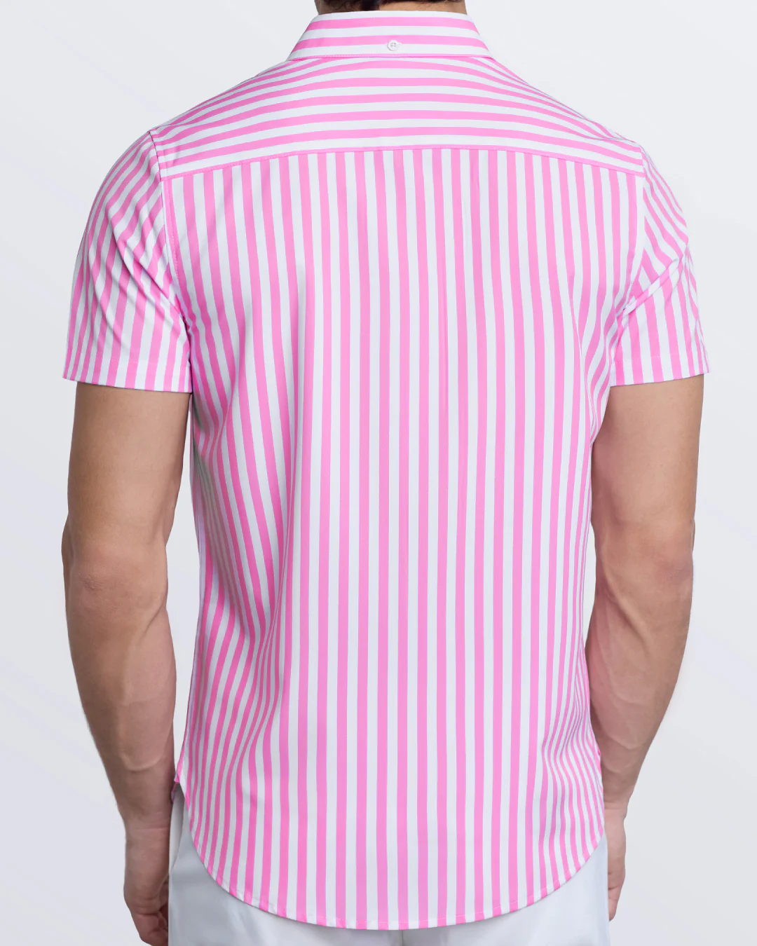 FAST LINES (CHILL PINK) - Stretch Shirt | DC2 - Image 3