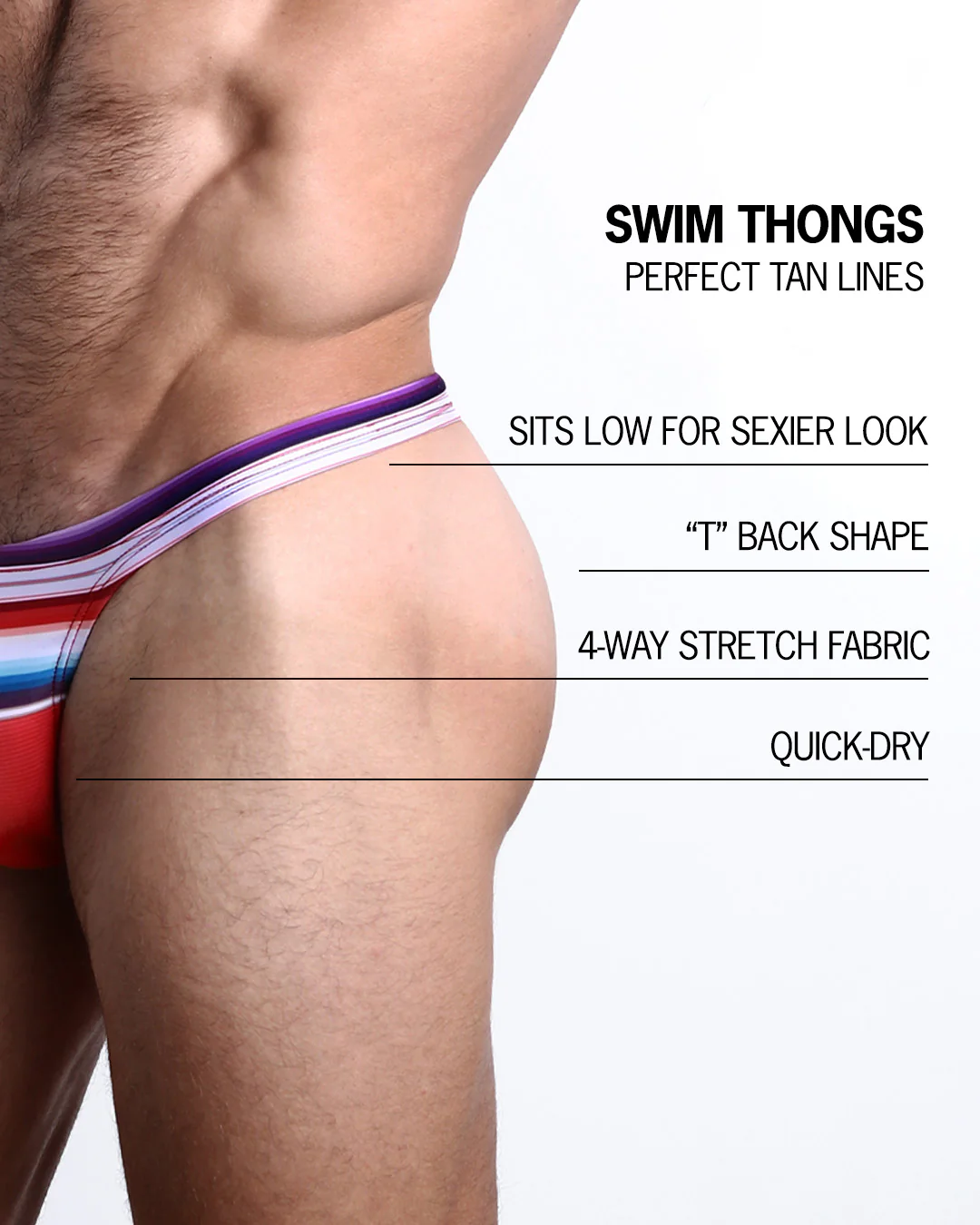 FAWCETT SARAPE - Swim Thong - Image 4