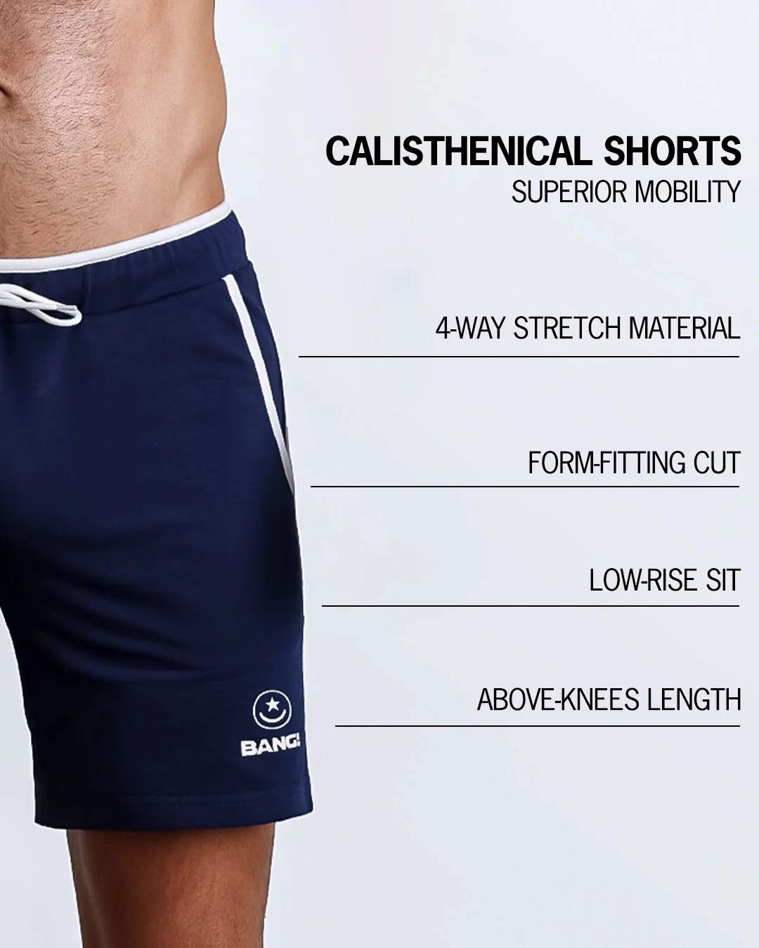 FIT BLUE - Calisthenical Shorts - Image 4