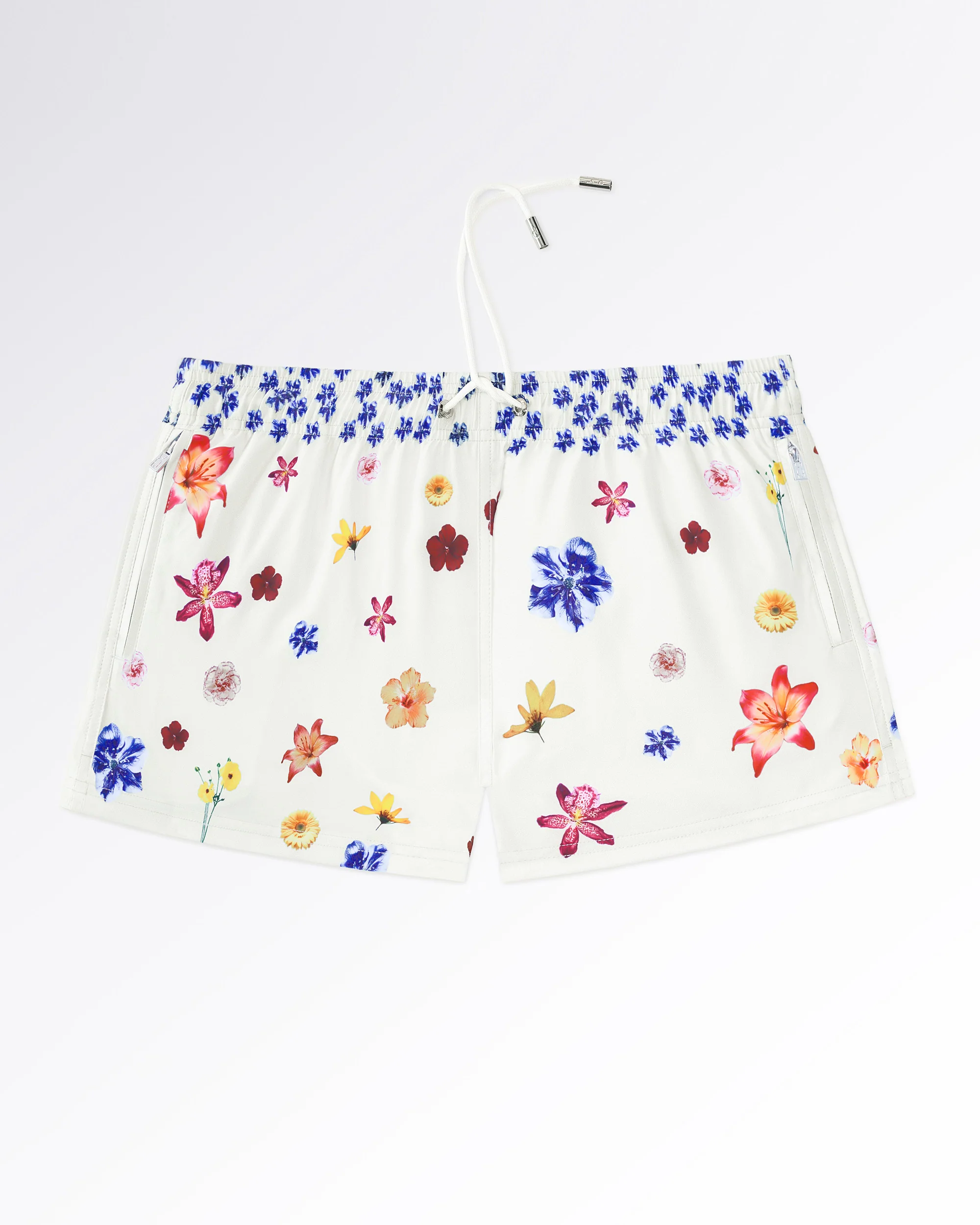 FLOWER POWERS (CREAM) - Poolside Shorts | DC2 - Image 4