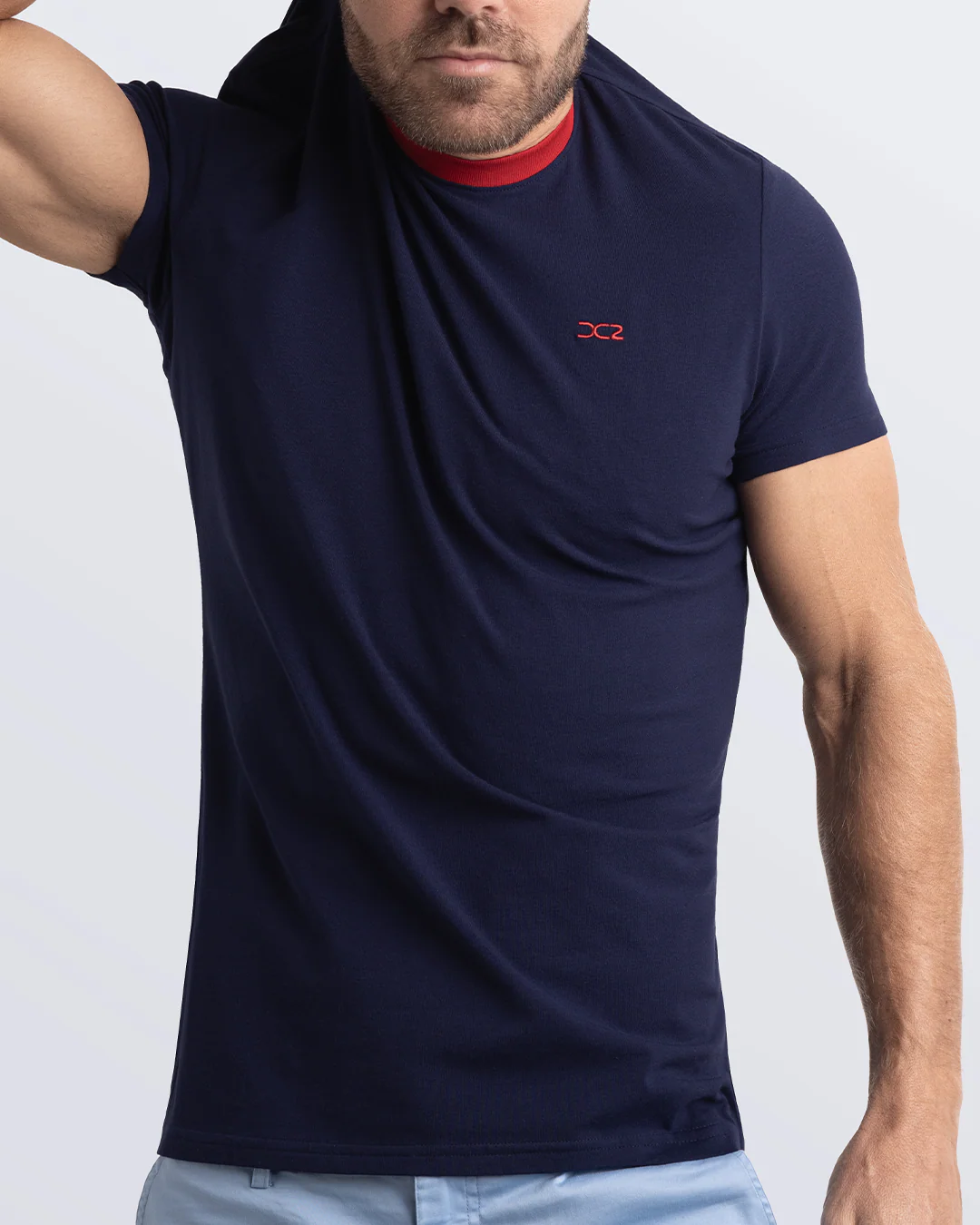FONTAINE BLUE - T-Shirt Pima Cotton Peru | DC2 - Image 4