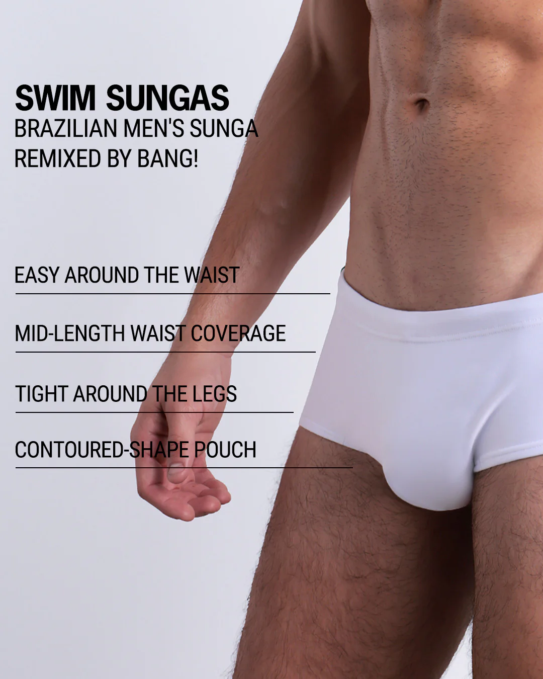 FORZA WHITE - Swim Sunga | DC2 - Image 5