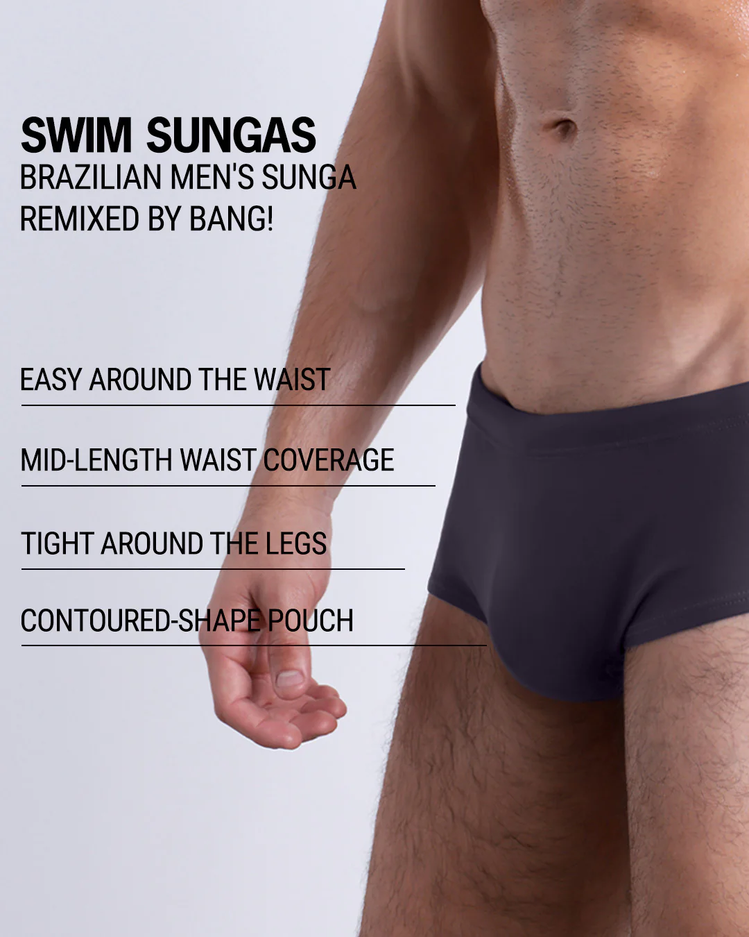 GOTHAM GREY - Swim Sunga | DC2 - Image 5