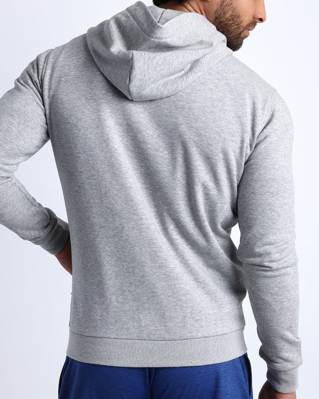 GREY - Tracksuit Hoodie Jacket - Image 3