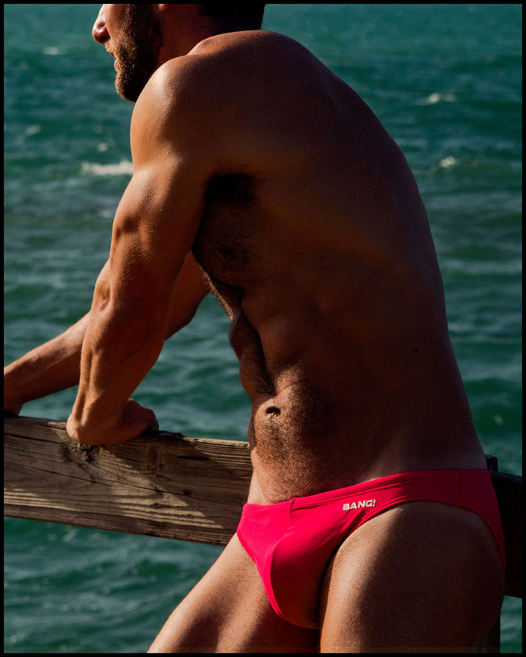 HIGH VOLTAGE RED - Swim Brief - Image 10
