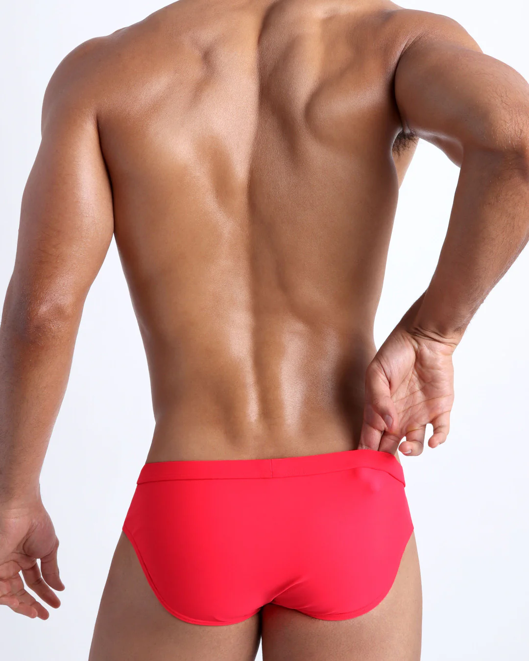 HIGH VOLTAGE RED - Swim Brief - Image 3