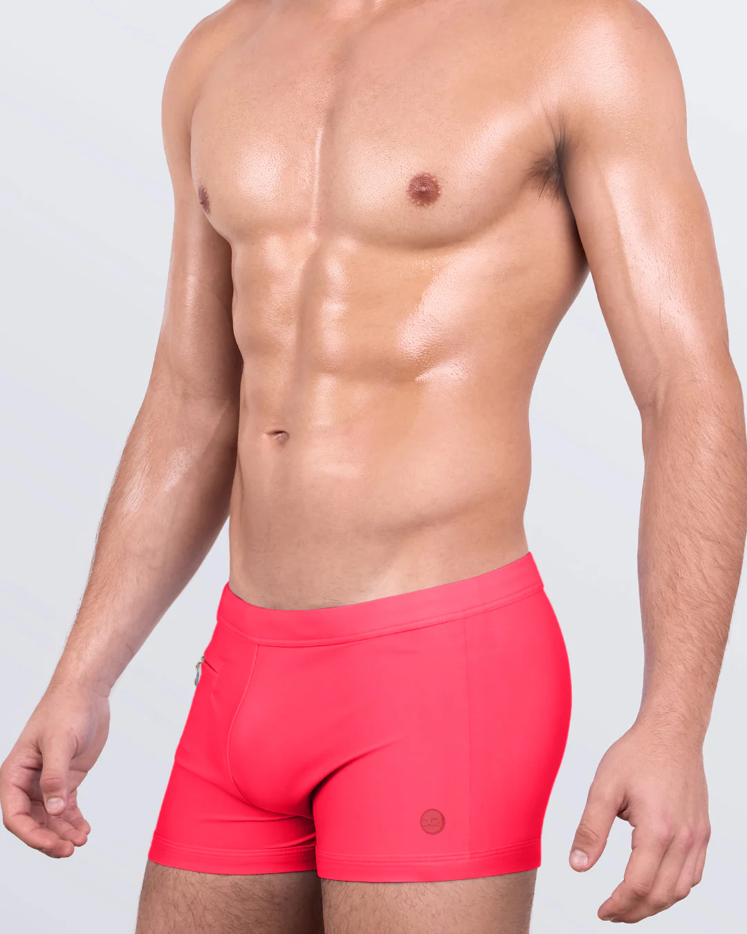 HIGH VOLTAGE RED - Swim Trunks | DC2