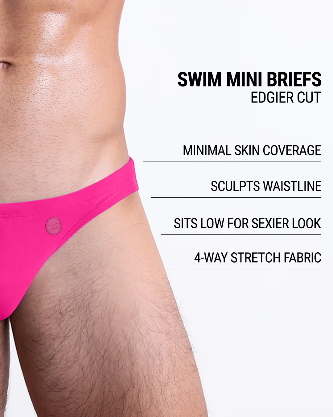 HOT SHOT MAGENTA - Swim Mini Brief | DC2 - Image 4