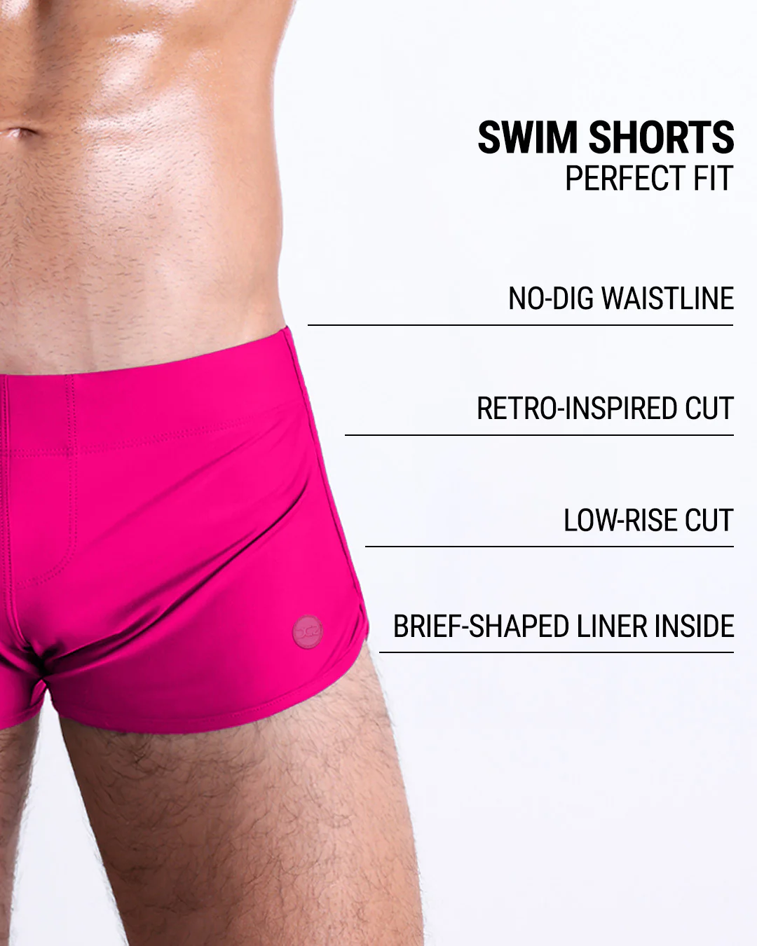 HOT SHOT MAGENTA - Swim Shorts | DC2 - Image 4