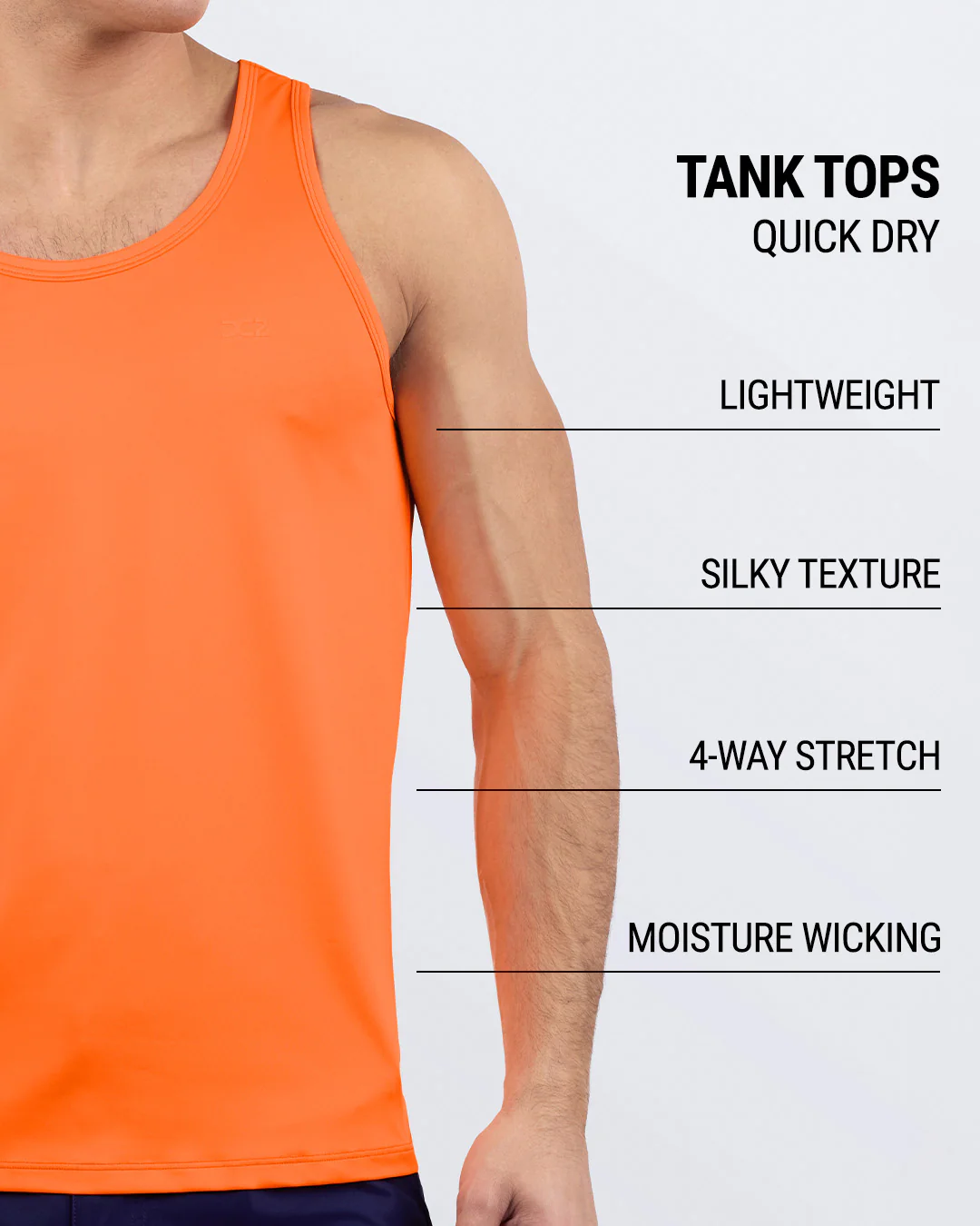 IMPACT ORANGE - Tank Top | DC2 - Image 3